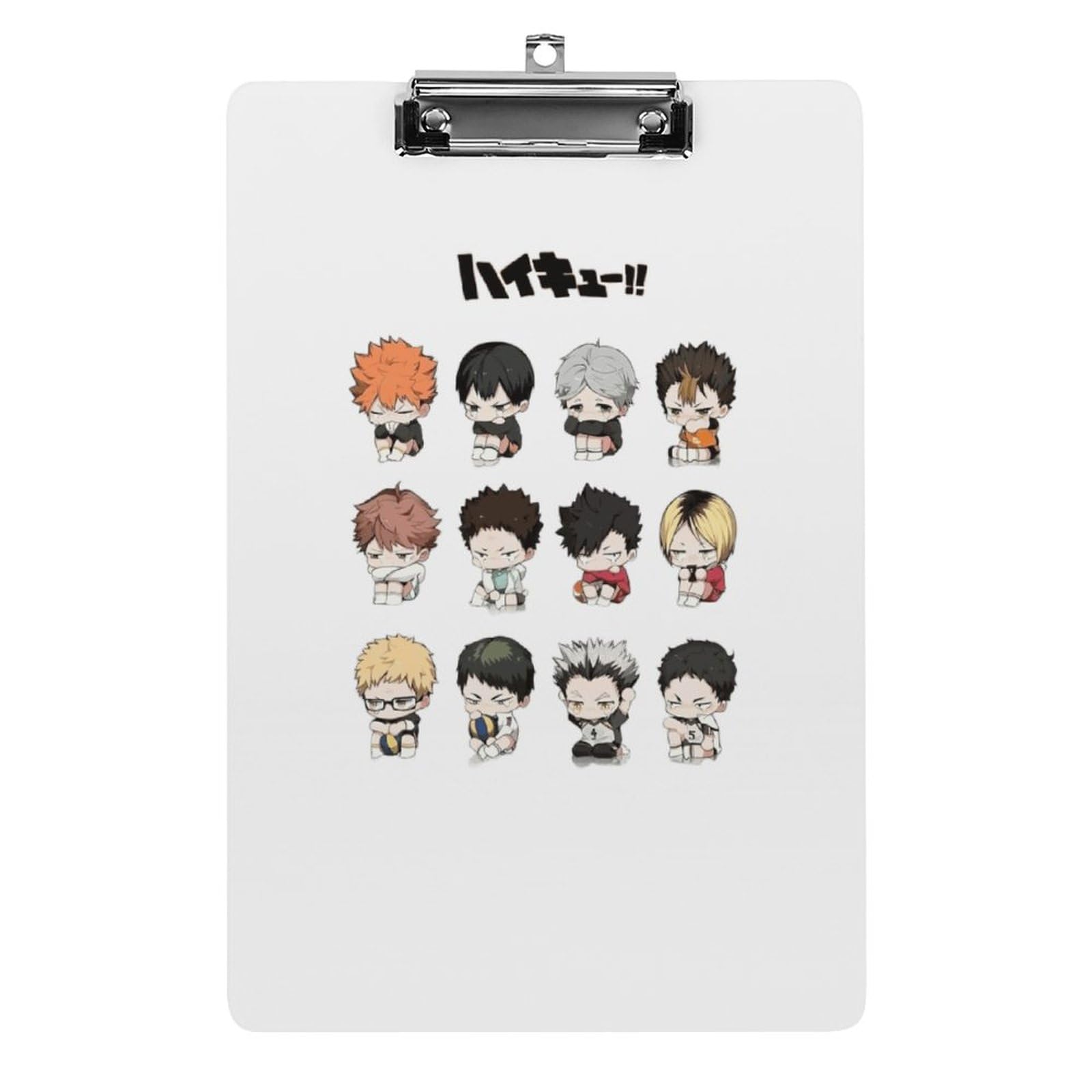 Amazon.co.jp: ハイキュー アニメ クリップボード A4 E型 バインダー